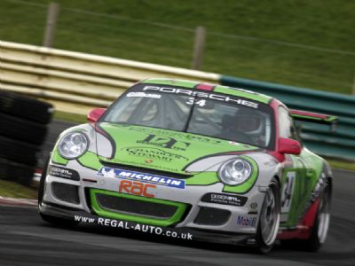 Milltek Sport sponsors Tony Gilham in the Porsche Carrera Cup