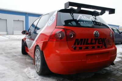 First VW Golf in BTCC for more than 20 years uses Milltek exhaust